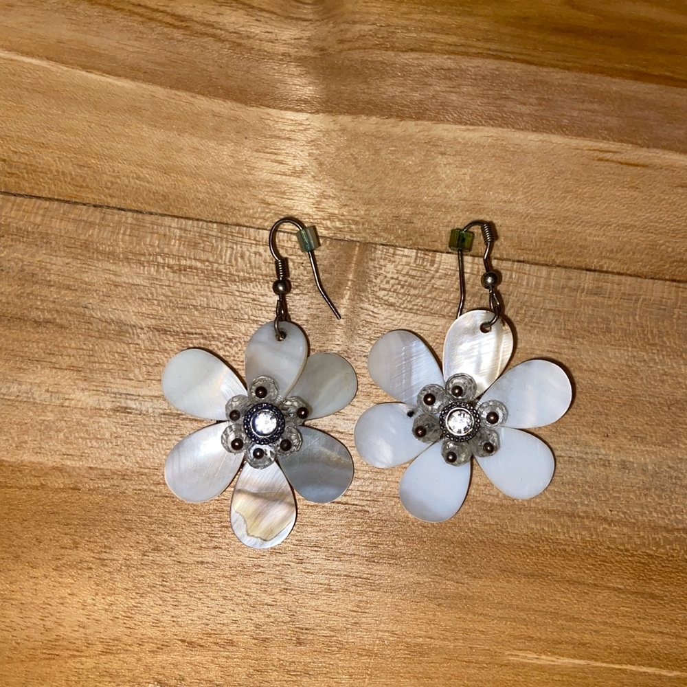 Flower Earrings Costume Jewelry